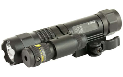 Flashlights&Batteries Leapers Inc.   UTG P38   Accushot UTG LED FLSHLGHT W/ADJST RED LASR QD